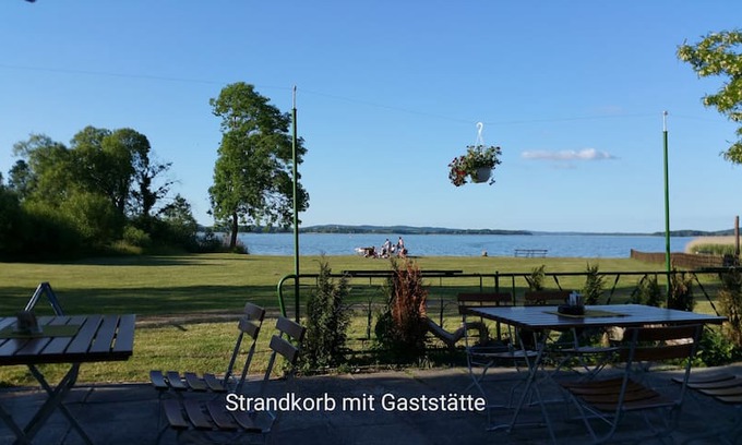Dahmen House | Natur-Urlaub am See, Holzhaus mit Terrasse