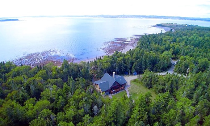Cutler Cabin | Bear Beach Maine! Sandy Beach, Sunsets & Sauna