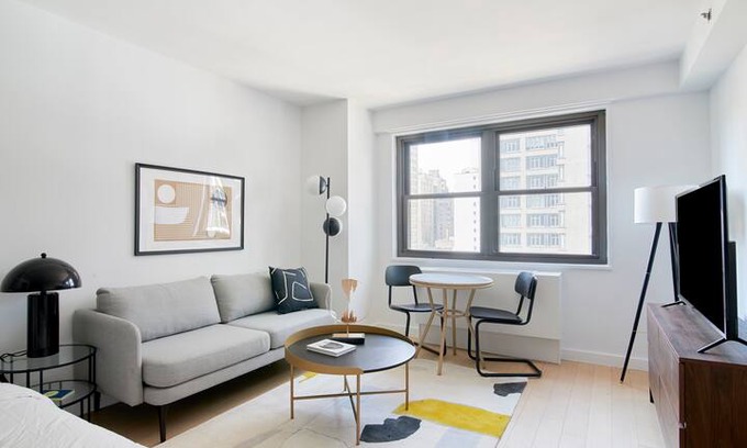 Tudor City Apartment | Sonder | The Nash | Vibrant Studio + Rooftop