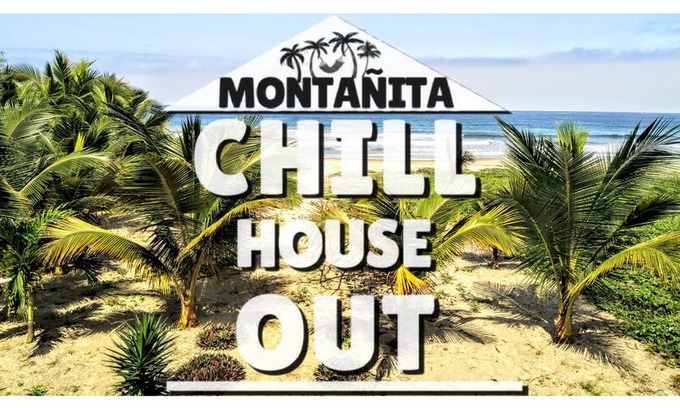 Montanita Bed & Breakfast | Montañita Chill Out House. Double bed+ocean view