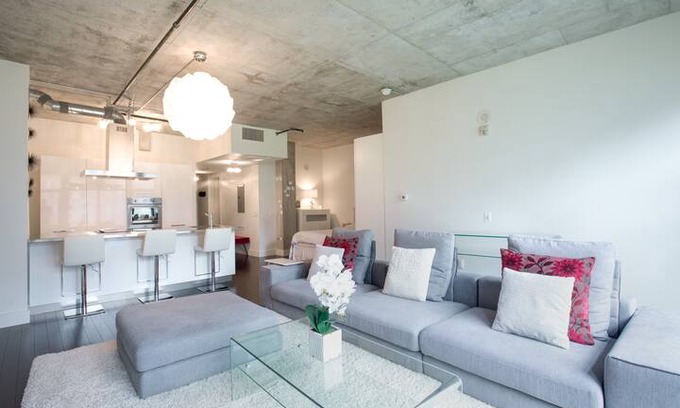 Ville-Marie Apartment | Luxueux loft meublé centre-ville - Lofts Wilson