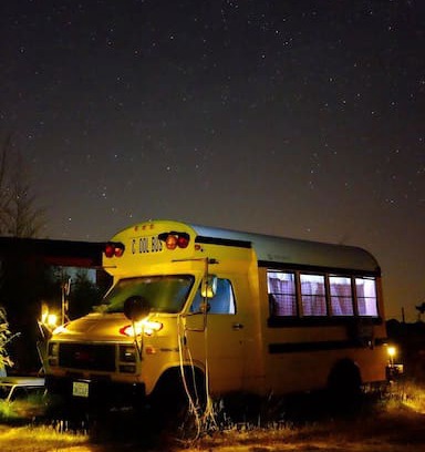 Prunedale RV Rental | One-of-a-kind Converted School Bus Monterey County