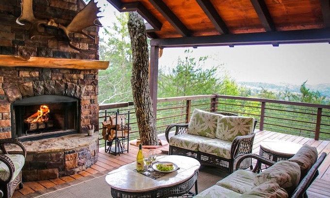 Morganton Cabin | Luxury Mountain-top Blue Ridge retreat - Moosemac