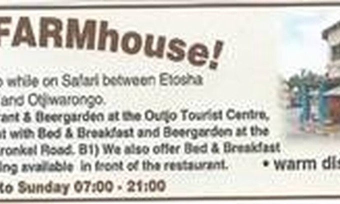 Outjo House | Accommodation&Camping in Namibia Outjo.