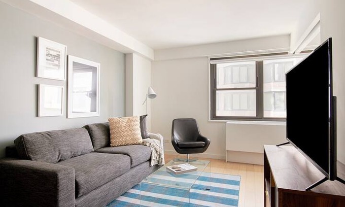 Tudor City Apartment | Sonder | The Nash | Edgy 1BR + Fitness Center