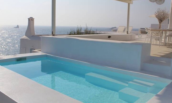Nea Cryssi Akti Villa | Thea Villas 3, Breathtaking Sea view, private pool