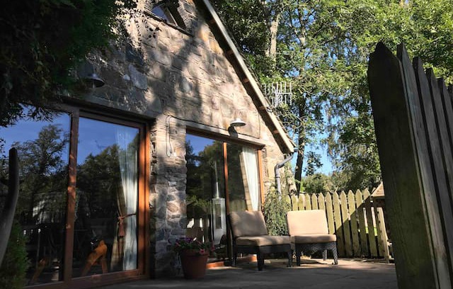 Aberfeldy Cabin | The Owl House at Gardeners Cottage (dog friendly)