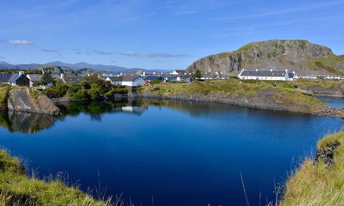 Slate Islands House | 65 Easdale Island, with stunning sea views.