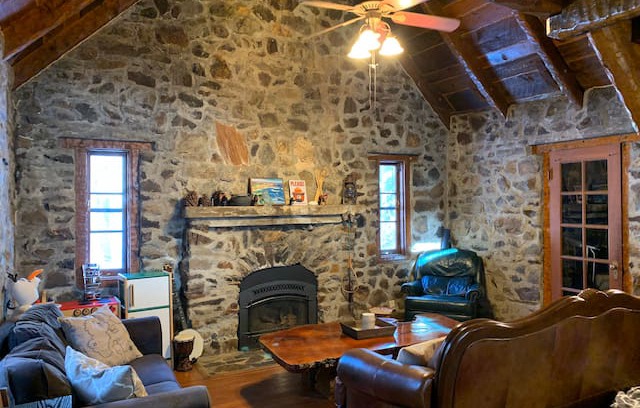 Tahoe National Forest Cabin | The Rainbow Stone Cabin. A True Tahoe Cabin!