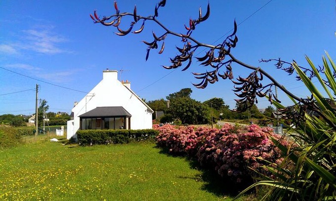 Porspoder House | Maison à Melon: Plage, pêche à pieds et randonnée