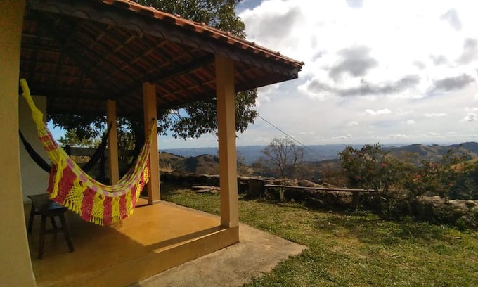 Corrego do Bom Jesus Villa | Chalé Sol e Lua, casa na roça, região de Gonçalves