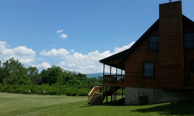 Rileyville Cabin | Island Ford Riverfront Cabin Famous Luray VA area!