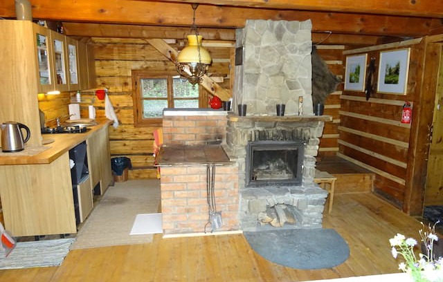 Regietow House | ROPKI, Chata góralska LISKOWE, Beskid Niski