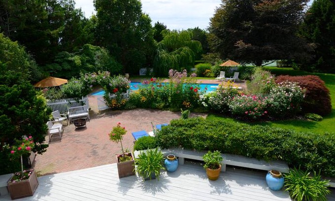 Village of Southampton House | Pool, Tennis Court, and 1.5 Miles to the Beach