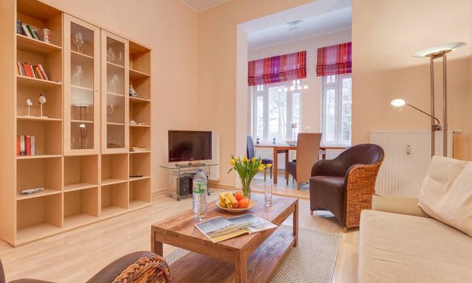 Ahlbeck Apartment | "Seeadler" Wohnung für Familien auch mit Hund