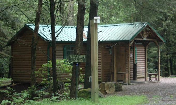 Weatherly Cabin | RoundStone Campground - Buckhorn Cabin