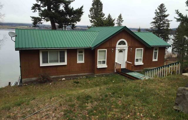 Lac La Hache House | High Upon the Hill Lake Front Vacation Rental