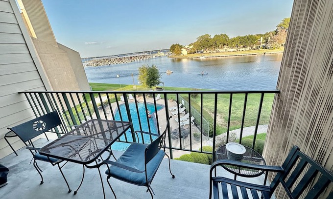 Walden on Lake Conroe Condo | Beautiful Lake front Condo with amazing views of marina and Lake Conroe