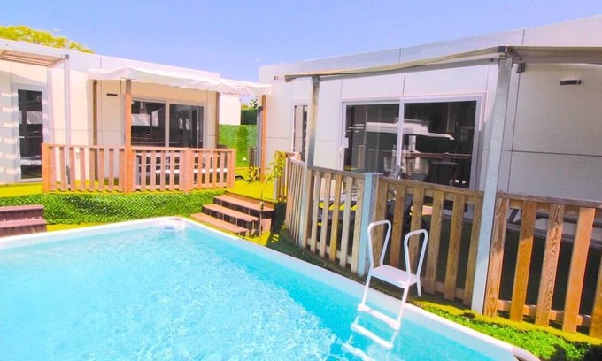 Gambia-Pontes-Alto da Guerra House | Homerez - Big bungalow 6 km away from the beach for 13 ppl. with swimming-pool
