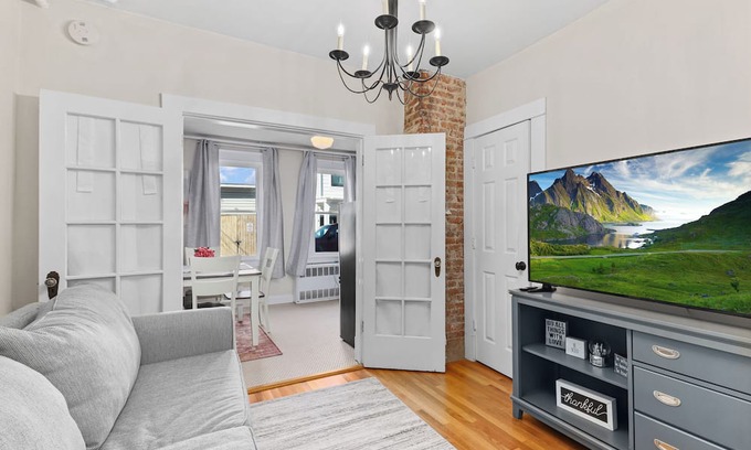 Hastings Apartment | Lovely Hastings home convenient to NYC.