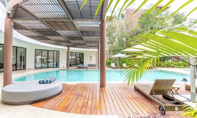 Villa Juarez Apartment | Terrace in Lagunas Luxurious Condo
