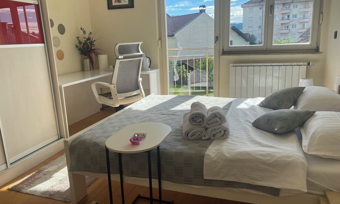 Banja Luka House | Remodeled family home on hill w/AC in all bedrooms. Pet-friendly!