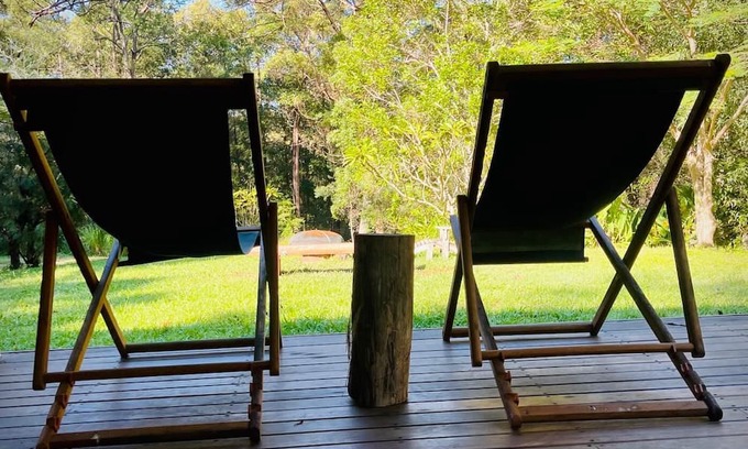 Cootharaba Cottage | Relaxing Family-Friendly Vacation Home with a nature view in Noosa Hinterland!