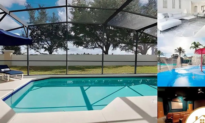 Windsor Palms House | This house is a 4 bedroom(s), 2 bathrooms, located in Kissimmee, FL.
