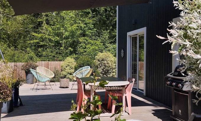 Le Minihic-sur-Rance House | Maison Scandinave Ossature Bois Proche des Bords de Rance