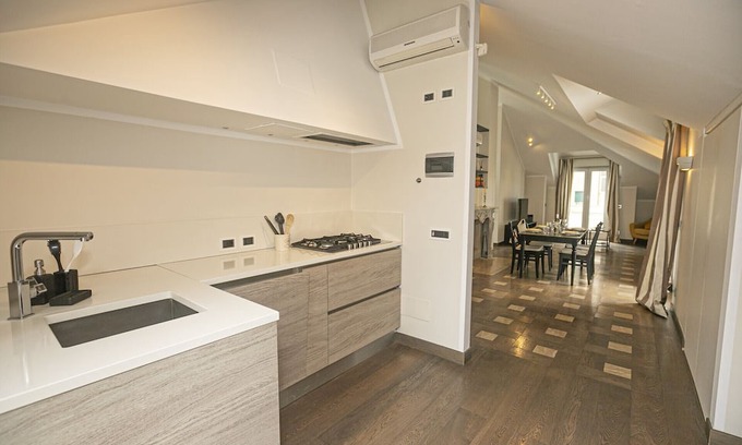 Carignano Apartment | Penthouse - Unique apartment with double garage