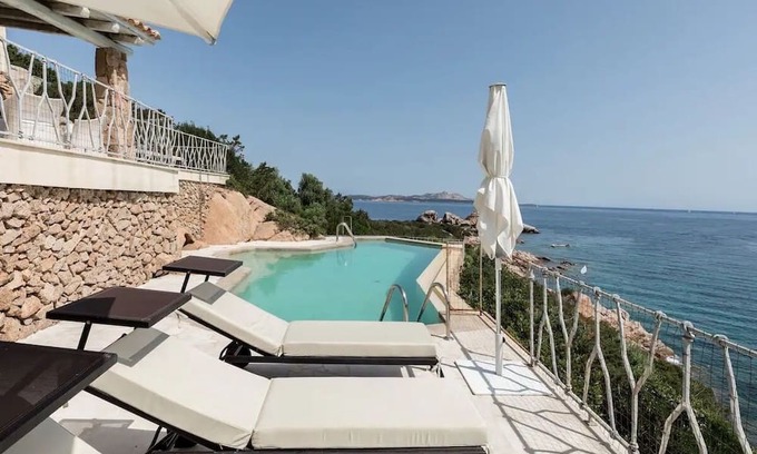 Baja Sardinia Villa | Seafront Villa with Pool and Private Jacuzzi