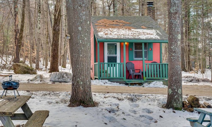Weirs Beach Apartment | Pet-Friendly Laconia Vacation Rental w/Fireplace!