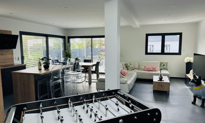 Baldersheim House | Maison Moderne Idéale Pour un Séjour en Famille