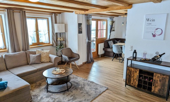 Oberreute Apartment | Ferienwohnung Alpenblick Dorner- Gemütlich und Heimelig mit Malerischem Ausblick