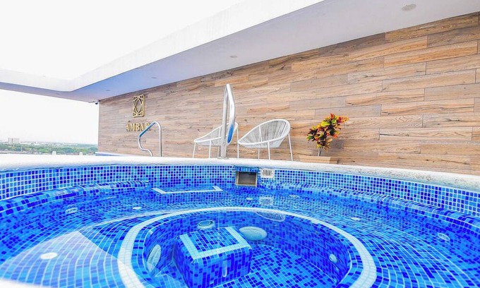 North Hotel Zone Condo | Roof Lounge, Pool, Hot Tub, Playa de Oro View