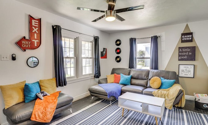 Heart of Lubbock House | Time Machine: Games Galore in Lubbock Home By TTU!