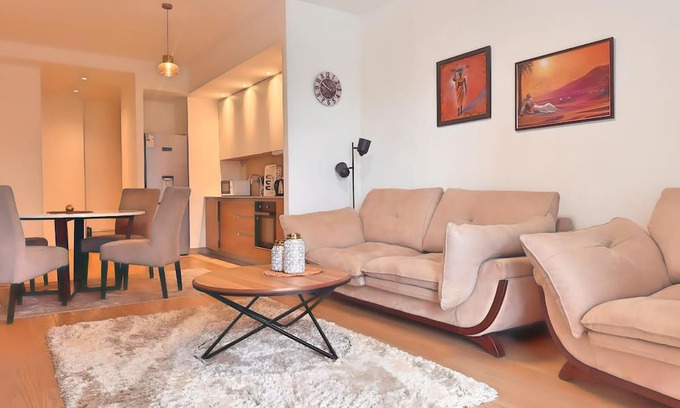 Sarajevska Apartment | Belgrade Waterfront - Two-Bedroom Apartment with Breakfast and Parking included.