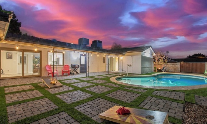New Papago Parkway House | Casa de Encanto Private Pool Arizona Oasis +Pet Friendly