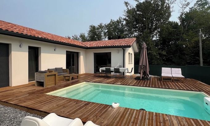 Magescq Villa | Villa in the southern moors, 10 minutes from the ocean