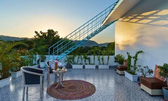 Chikalwas Villa | Virgo House @ Ebony Stays | 2 BHK Villa in Udaipur with Private Pool
