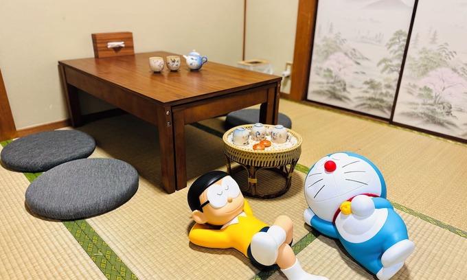 Ikuno House | Welcome to Doraemon-Themed Stay in Osaka! 🧳🐾nStep into the world of Doraemon