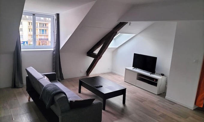 Saint-Nazaire Apartment | Spacious T3 city center