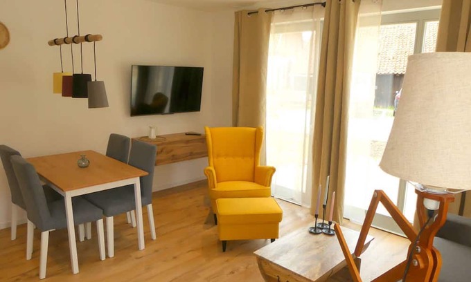 Bohme Apartment | Alpaca Lodge Kirchwahlingen